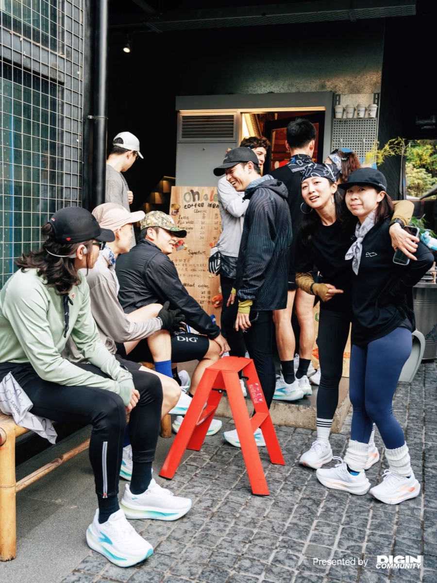开跑只向前 — Brooks 布鲁克斯 × DIGIN COMMUNITY 新年第一跑 — 7