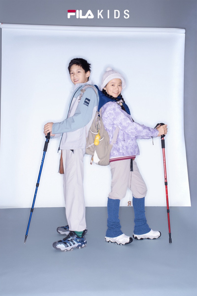 FILA KIDS 虎爪鞋 — 「远见探索家·爪住全地形」户外徒步 — 22