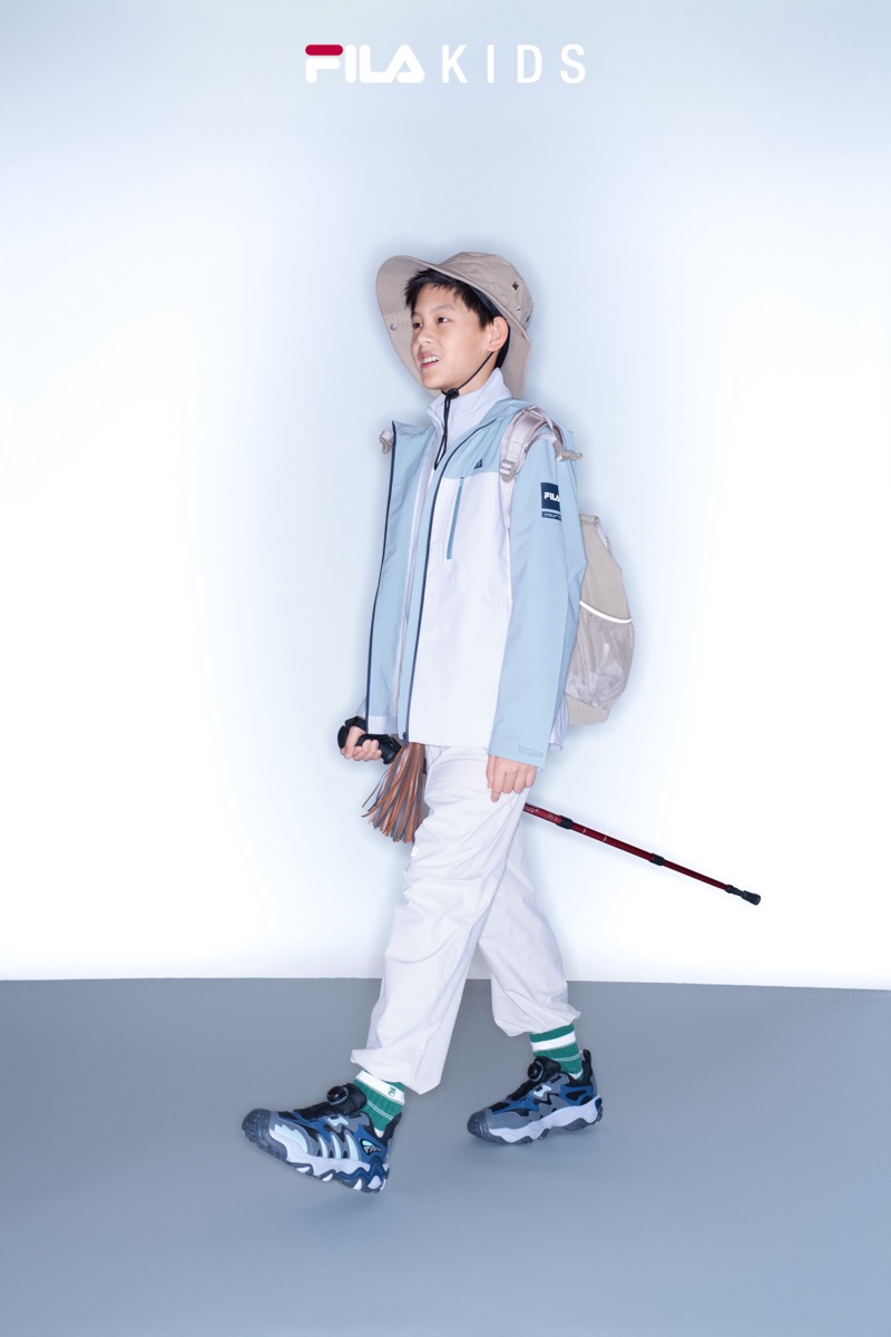 FILA KIDS 虎爪鞋 — 「远见探索家·爪住全地形」户外徒步 — 28