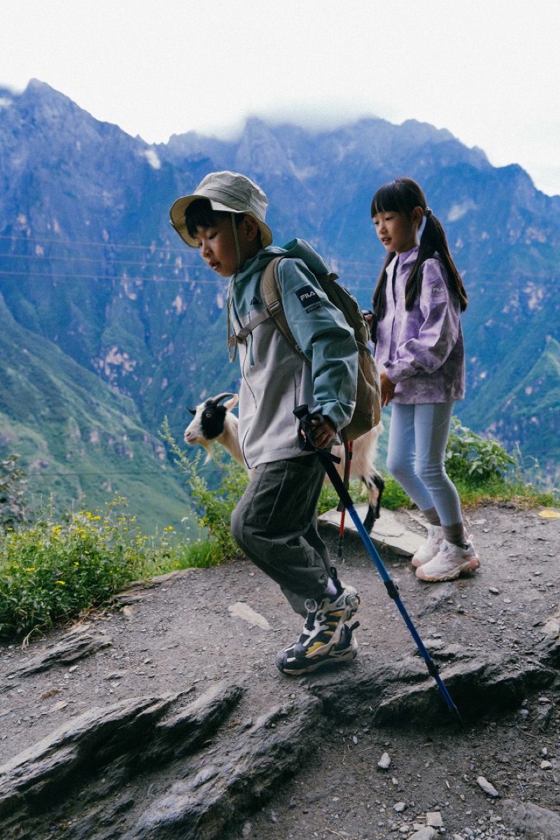 FILA KIDS 虎爪鞋 — 「远见探索家·爪住全地形」户外徒步 — 42
