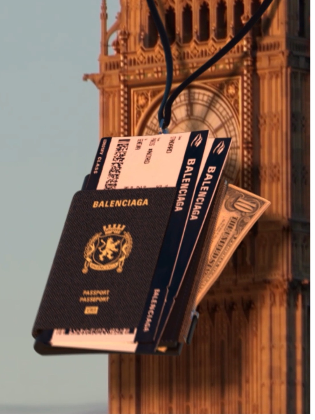 Balenciaga Passport Holder — 创意MR影片